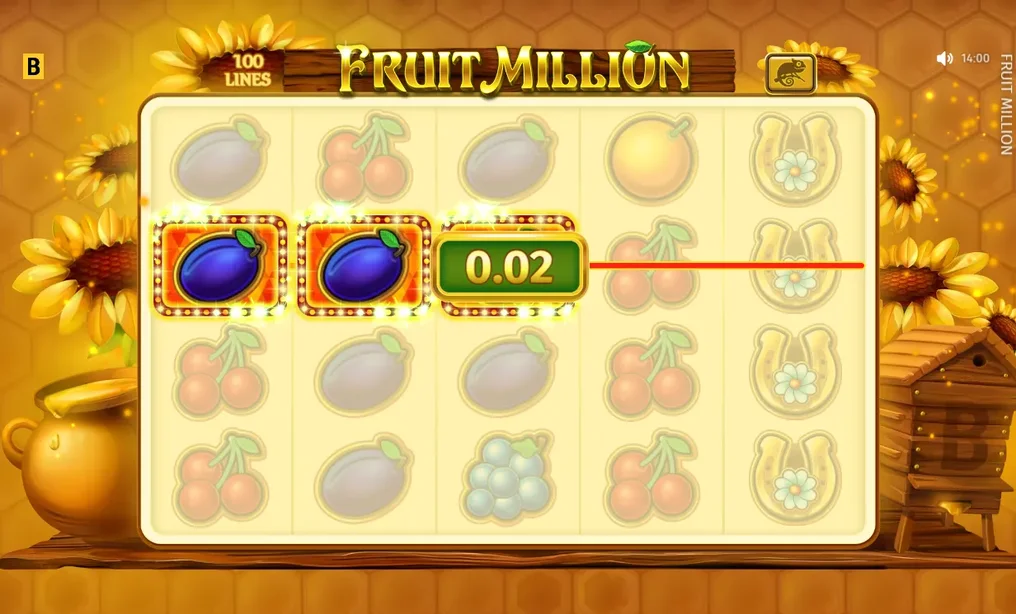 Fruit Million play
